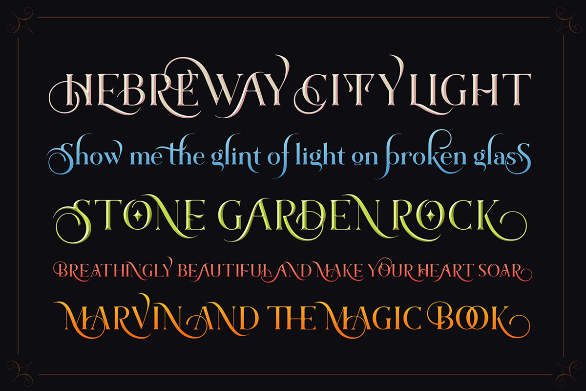 Marschel Pro, a Serif Font by Zeune Type Foundry (Photo 12 of 13)