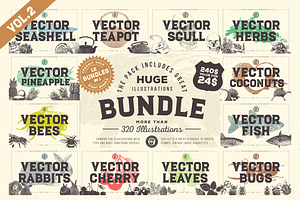 VECTOR ILLUSTRATIONS 350 IN ONE VOL2