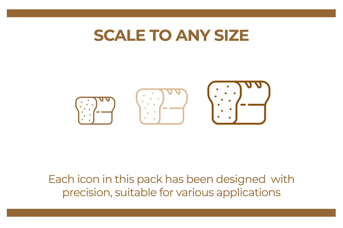 Gastronomy Icon Pack, an Outline Icon by Tekuni (Photo 7 of 10)