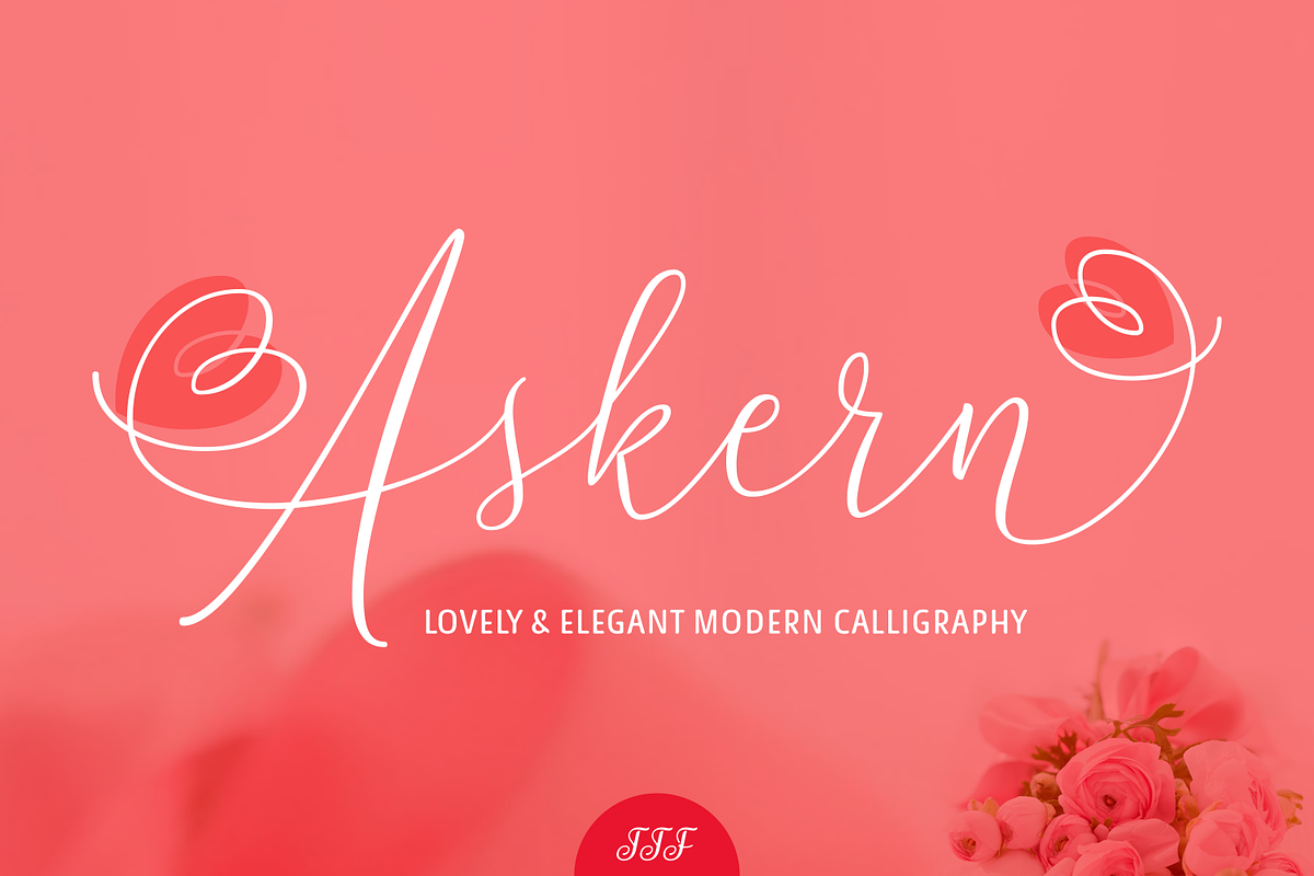 Askern - Delicate Script