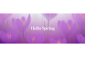 Gentle Spring floral background, an Object Illustration by Andrey Yaroslavtsev