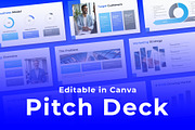 Pitch Deck Canva Presentation, a Presentation Template by Abert (Thumbnail 1 of 8)