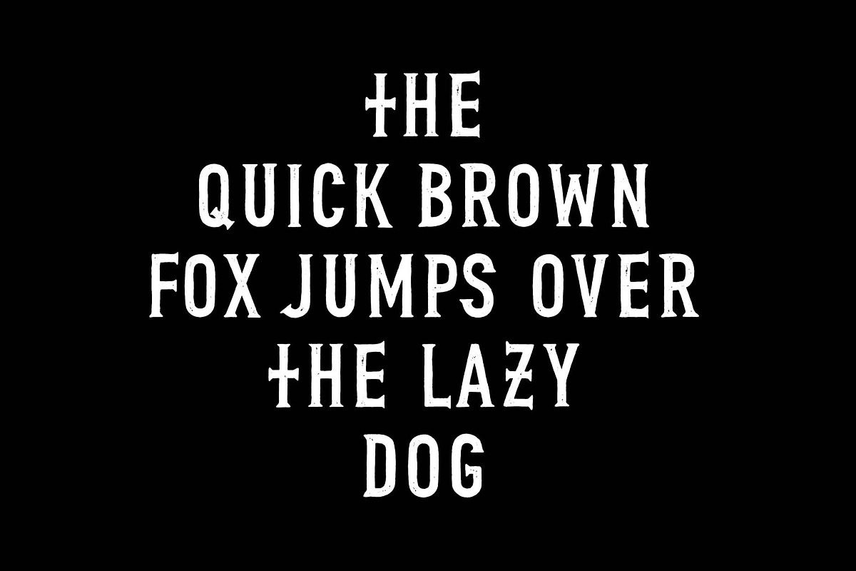 Genuine | Vintage font, a Blackletter Font by doffdog (Photo 3 of 5)