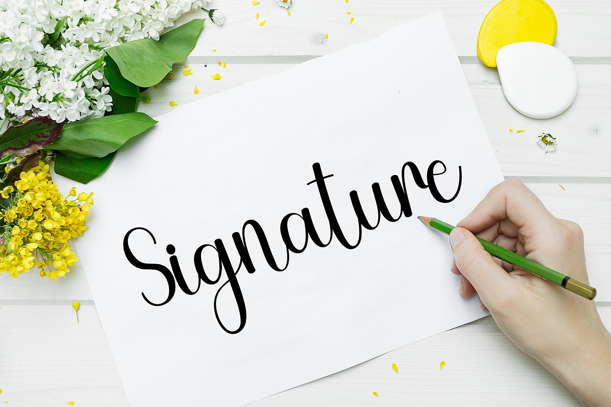 Butterfly, a Handwritten Font by FreshTypeINK (Photo 3 of 8)