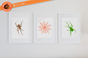 8 Web & Spider Stamp Brushes, a Brush Add-On by vectstudio (Thumbnail 5 of 10)