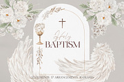 Watercolor Clipart - Holy BAPTISM, a Decorative Illustration by Beigetime (Thumbnail 1 of 14)