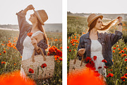 A girl in a poppy field - 5 photos, a Person Photo by Fargana (Thumbnail 4 of 4)