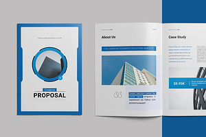 Creative Proposal Template, a Brochure Template by KreateTribe