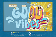 Groovy Cartoon Text Effects, a Layer Style Add-On by Andrew Skoch Design (Thumbnail 2 of 9)