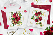 Watercolor peony flower, an Illustration by MiraEl Art (Thumbnail 6 of 15)
