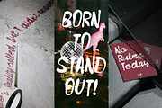 Flauntly: Imperfect Handwritten Font, a Handwritten Font by Anastasiia VNSK (Thumbnail 11 of 12)