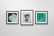 Frame Gallery Mockup - 02, a Print Template by Formelier (Thumbnail 1 of 4)