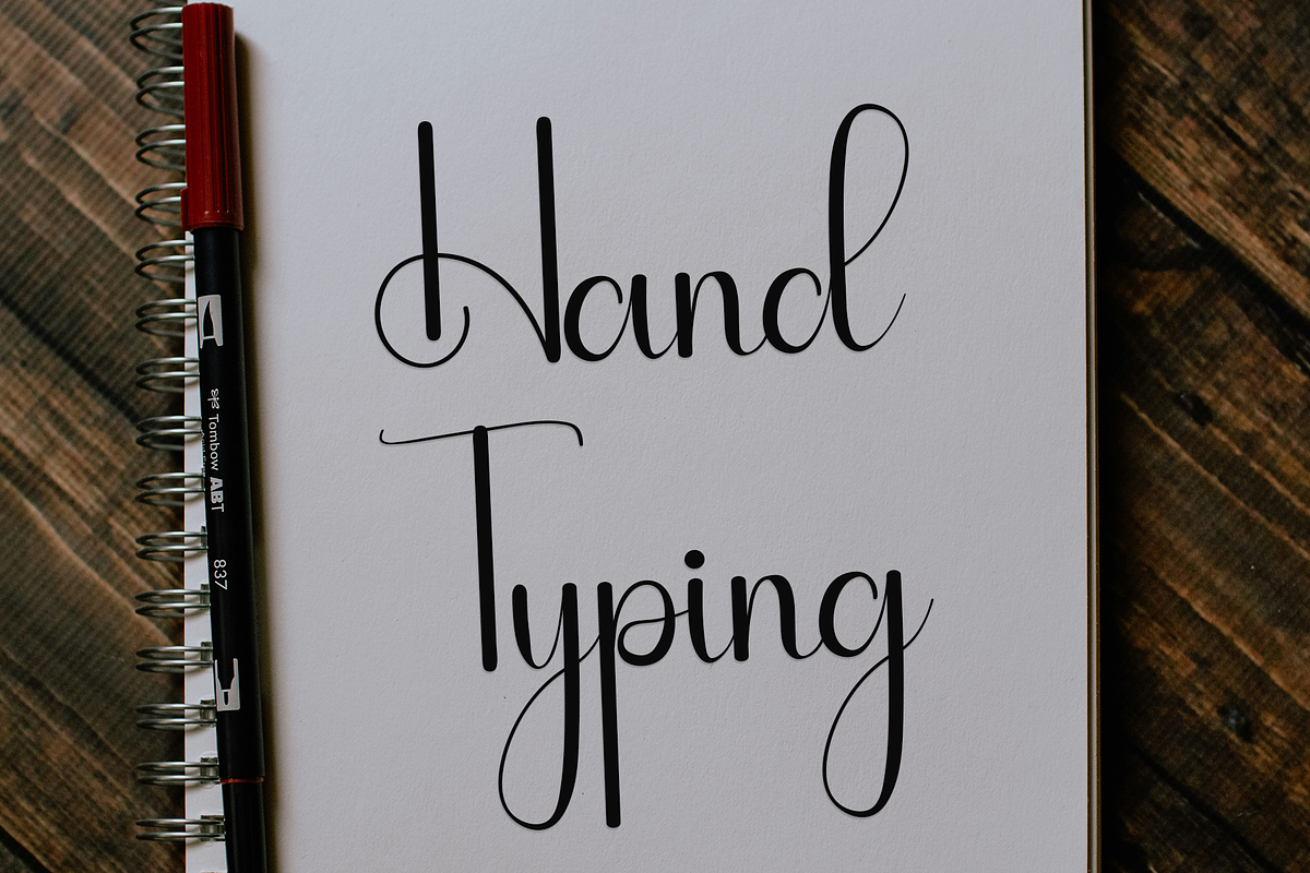 Autograph, a Handwritten Font by FreshTypeINK (Photo 4 of 8)