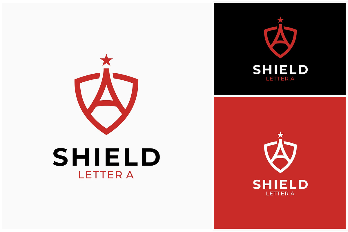 Letter A Armor Shield Logo, a Branding & Logo Template by ika trisiana (Photo 2 of 2)