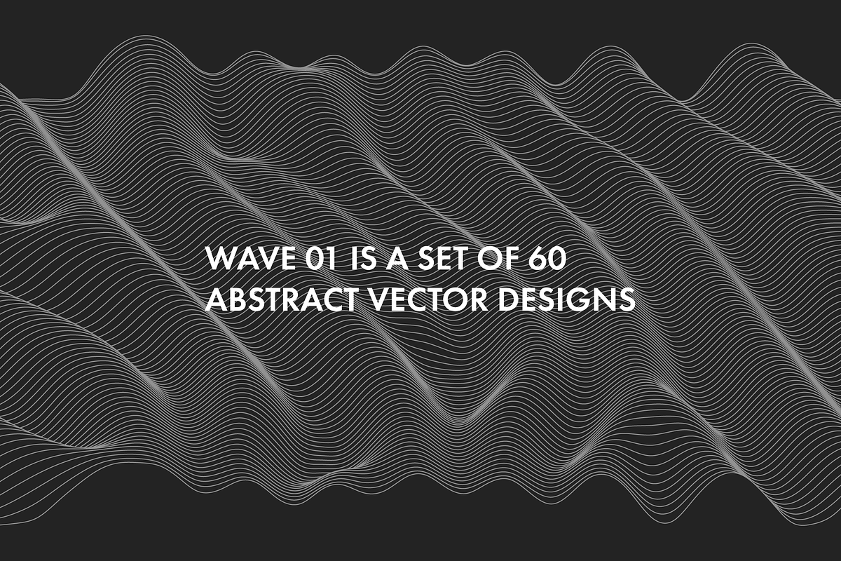 WAVE 01: Flexible Abstract Designs, an Object Graphic by ME_COLLAGE (Photo 3 of 25)