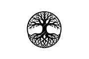Sacred Tree of Life Vector Bundle, an Illustration by Designs_River (Thumbnail 31 of 51)