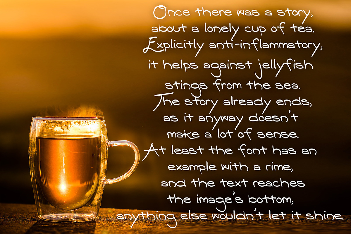 Nizary Natural Font preview 5