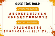 Quiz Time - Display Font, a Symbol Font by AnningArts (Thumbnail 6 of 7)
