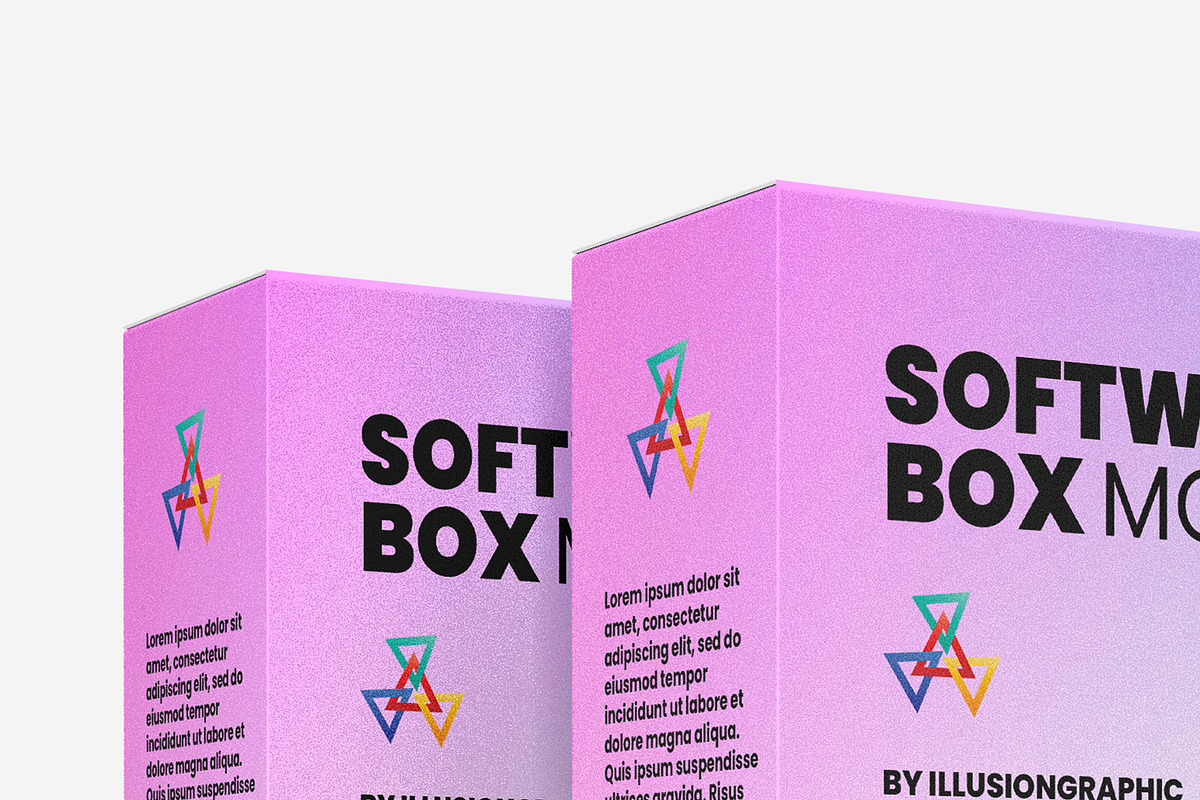 Software Box Mockup - 13 Views, a Packaging Mockup by Illusiongraphic (Photo 21 of 27)