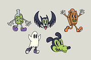 Halloween Cartoon Bundle, an Illustration by The Isian (Thumbnail 38 of 40)