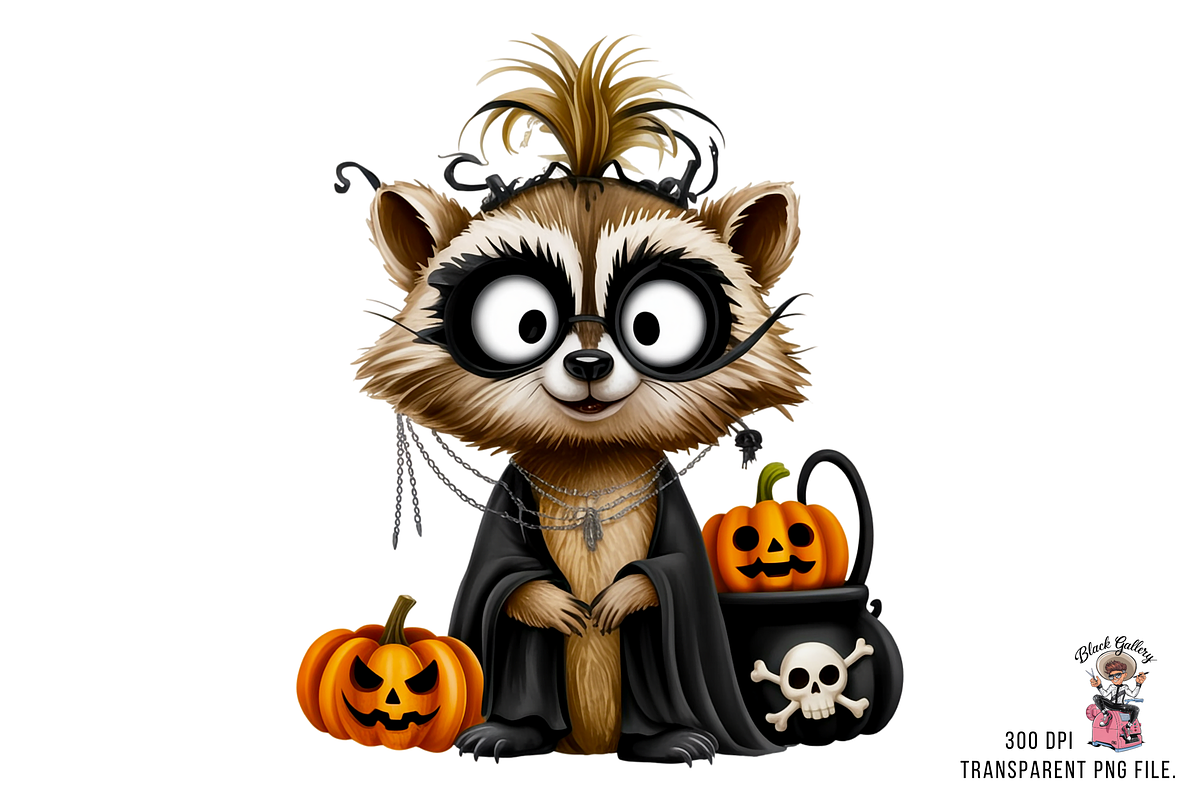Halloween Meerkat Sublimation PNG, a Graphic by Clipart Bloom (Photo 11 of 11)