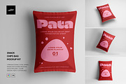 Snack / Chips Packaging Mockup, a Packaging Mockup by Catkie - Digital Art (Thumbnail 1 of 8)