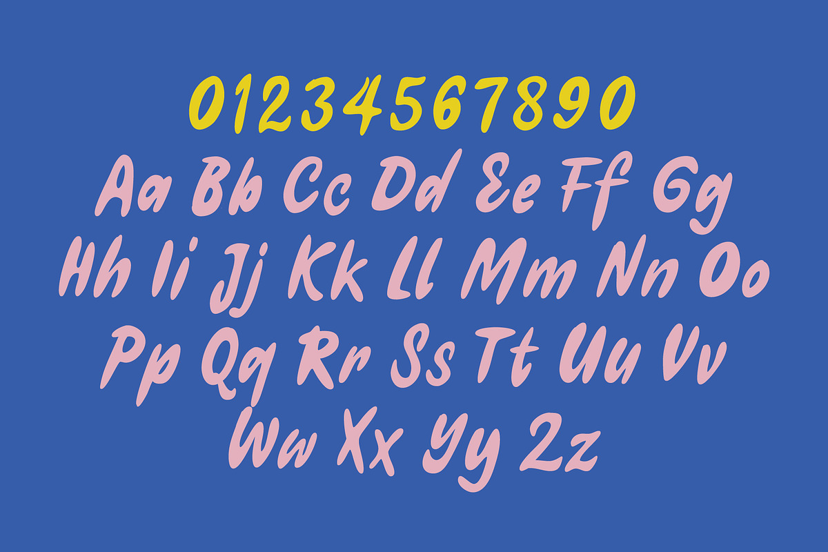 Mileka - Handmade Brush Script, a Font by Lettermine (Photo 2 of 10)