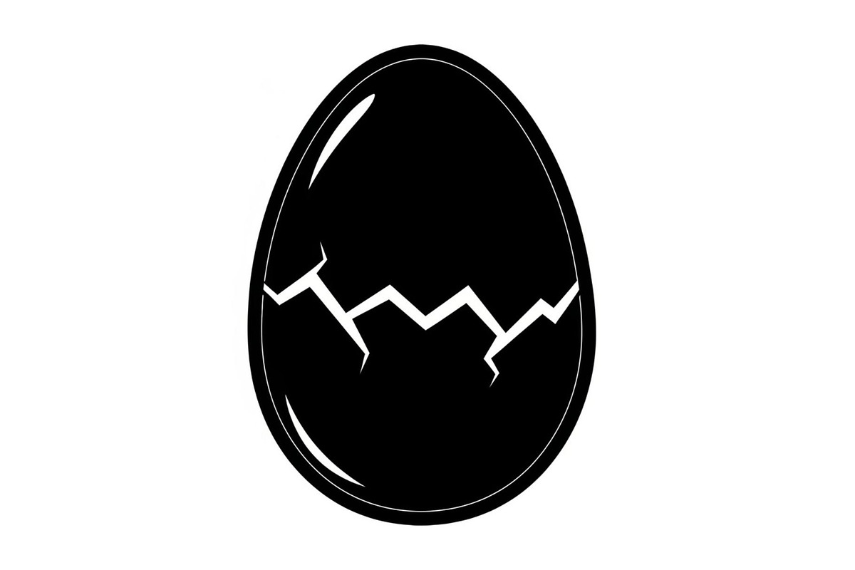 50 Cracked Egg Shell Silhouette, an Illustration by musafir_fashion (Photo 40 of 55)