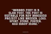 Chaboon - Slab Sport Font, a Slab Serif Font by Iqsiart Studio (Thumbnail 3 of 7)