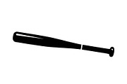 Baseball Bat Silhouette Vector Bundl, an Illustration by Creativeshirt (Thumbnail 50 of 51)