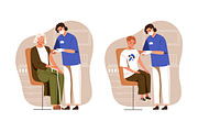 People get vaccinated concept set, a Healthcare Illustration by Good Studio (Thumbnail 3 of 4)