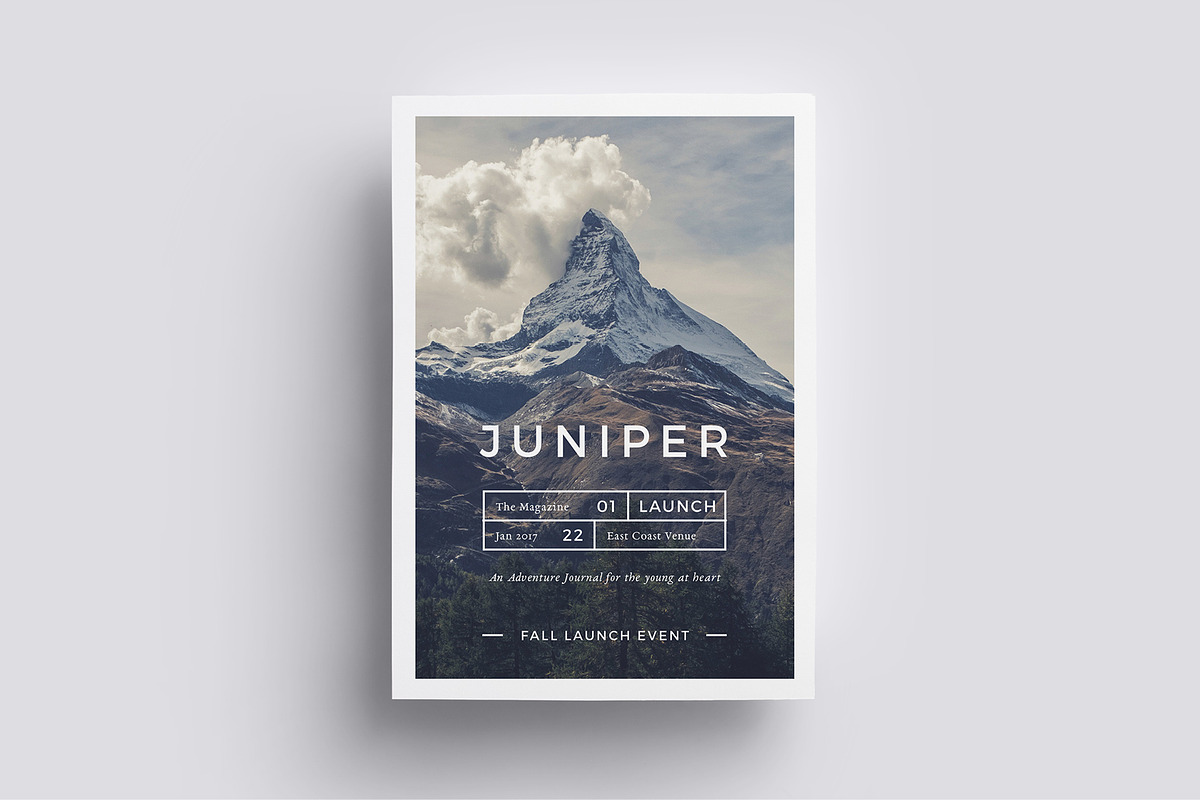 J U N I P E R  Flyer Template, a Flyer Template by 46&2 Collective (Photo 7 of 11)
