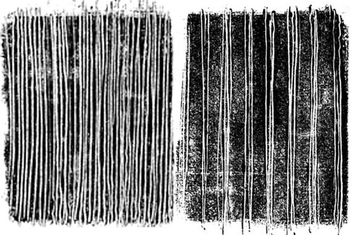 Monoprint Textures, Clipart. Brushes preview 3