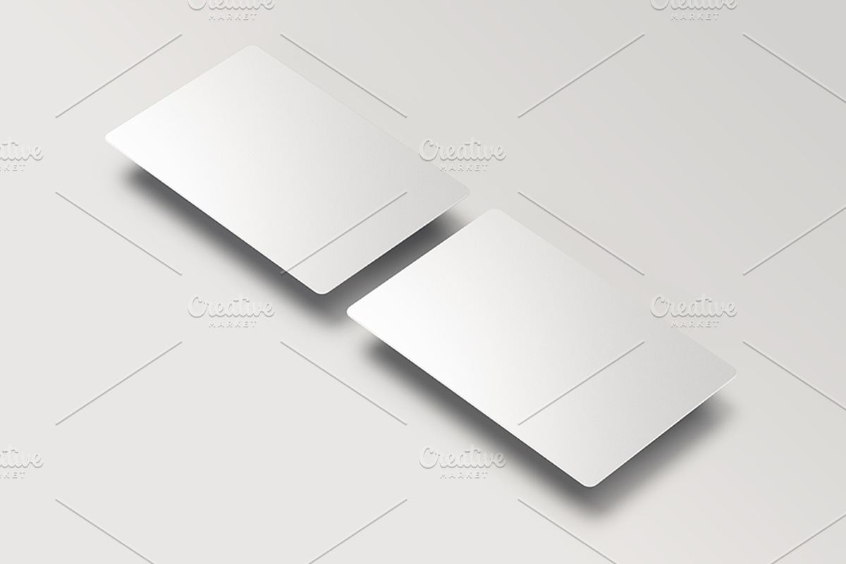 Round Corners Business Card Mockup, an Advertising Mockup by Mockup+ (Photo 14 of 14)