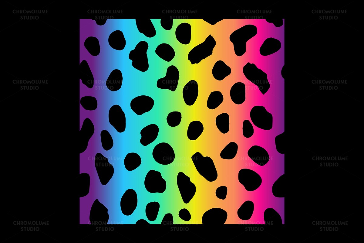 Rainbow Animal Print Digital Paper, a Pattern Graphic by Chromolume Studio (Photo 30 of 39)