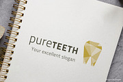Elegant Tooth Logo – Polygon Style, a Branding & Logo Template by Elibee (Thumbnail 3 of 5)