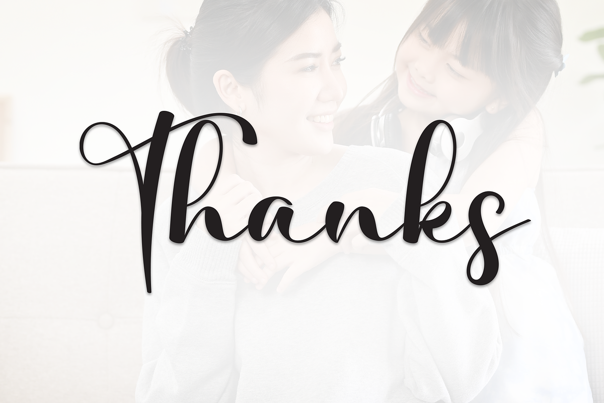 Darling Mother | Script Font, a Handwritten Font by Scratchones (Photo 8 of 8)
