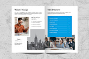 Project Proposal Brochure Template, a Brochure Template by White Graphic (Thumbnail 2 of 11)