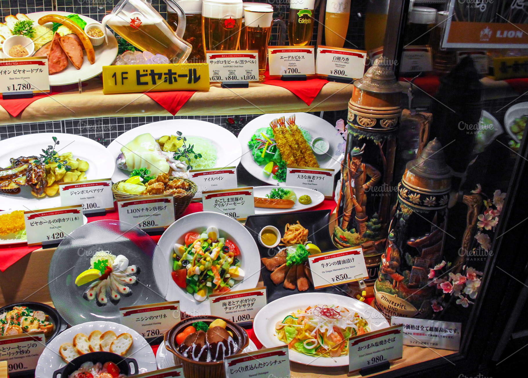 Plastic food display in Japan, a Food & Drink Photo by BOOCYS