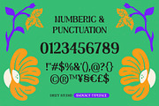 Snovacy - Psychedelic Display Font, a Sans Serif Font by Drizy (Thumbnail 5 of 10)