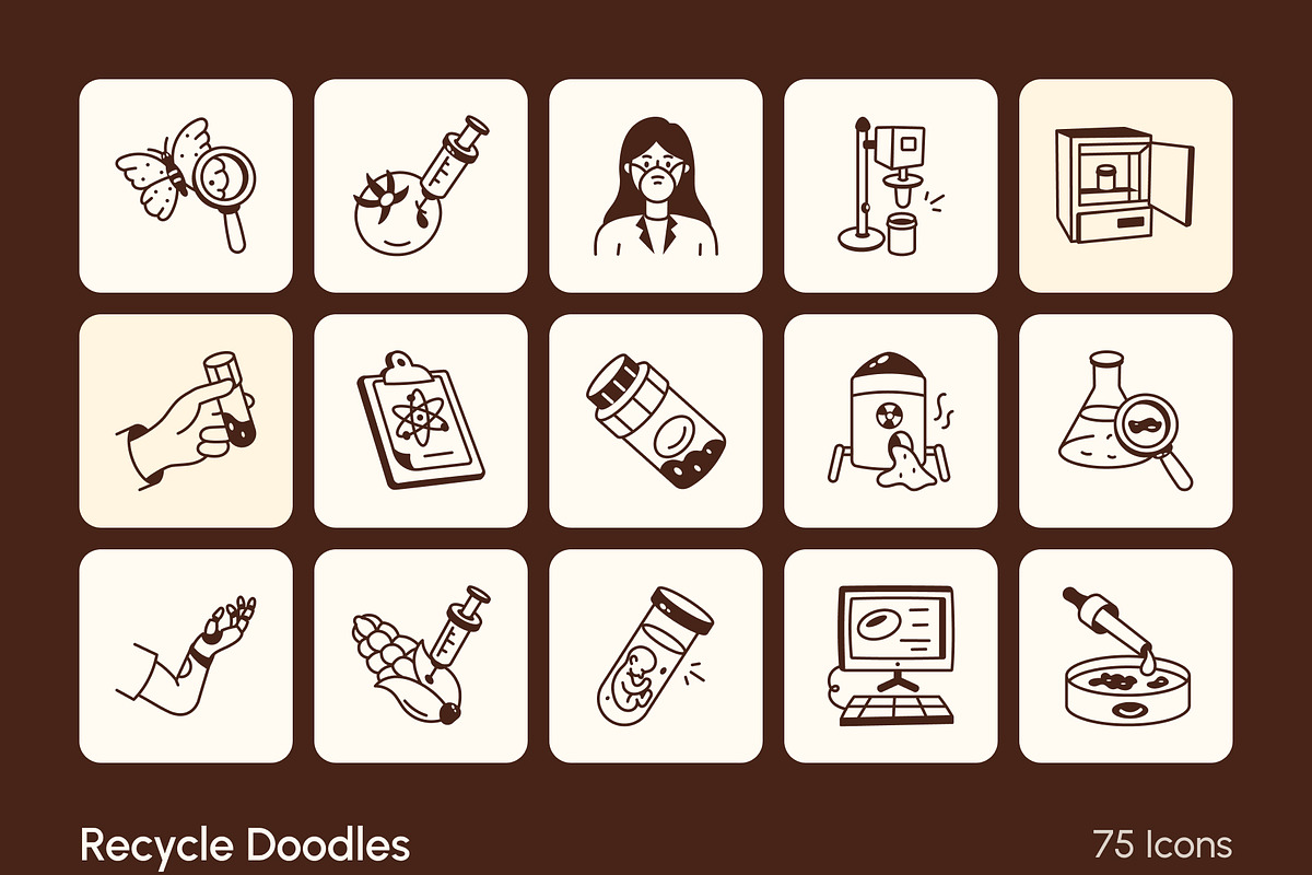 990 Universal Doodle Icons, an Outline Icon by Vectors Market (Photo 19 of 25)