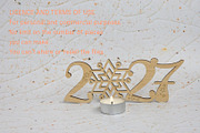 2027 Vector File for Laser Cutter., an Object Graphic by MaramadeLaser (Thumbnail 5 of 5)