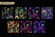 Mysterious forest, a Pattern Graphic by emeraldthue (Thumbnail 6 of 7)