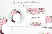 Watercolor Floral Bundle, a Texture Illustration by ollalya (Thumbnail 80 of 112)