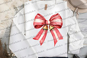 Christmas Bow Sublimation Bundle, an Illustration by DreamCafeArt (Thumbnail 6 of 7)