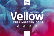 Vellow, a Sans Serif Font by almazstudio (Thumbnail 1 of 7)