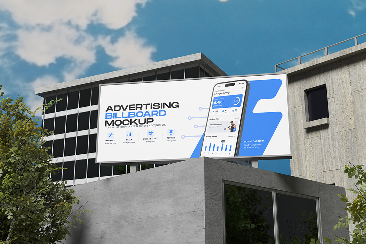 Advertising Billboard Mockup, an Advertising Mockup by My Code Std (Photo 4 of 5)