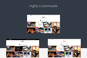 Wayne - Bootstrap HTML5 Theme, a Bootstrap Template by JoaoRibau (Thumbnail 4 of 4)