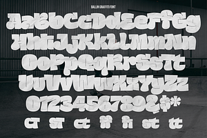 Ballin - Throwie Style Graffiti Font