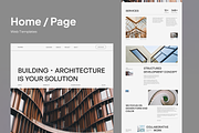 Nuansa - Architecture Landing Page, a Landing Page Template by SundayWorkTeam (Thumbnail 3 of 7)